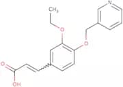 (2E)-3-{3-Ethoxy-4-[(pyridin-3-yl)methoxy]phenyl}prop-2-enoic acid