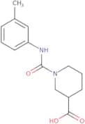 1-[(3-Methylphenyl)carbamoyl]piperidine-3-carboxylic acid