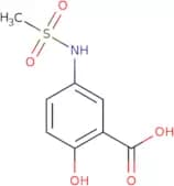2-Hydroxy-5-methanesulfonamidobenzoic acid