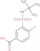 3-(tert-Butylsulfamoyl)-4-fluorobenzoic acid