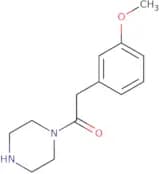2-(3-Methoxyphenyl)-1-(piperazin-1-yl)ethan-1-one