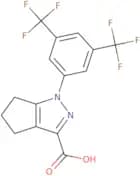 1-[3,5-Bis(trifluoromethyl)phenyl]-1H,4H,5H,6H-cyclopenta[C]pyrazole-3-carboxylic acid