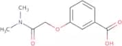 3-[(Dimethylcarbamoyl)methoxy]benzoic acid