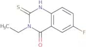 3-Ethyl-6-fluoro-2-sulfanyl-3,4-dihydroquinazolin-4-one