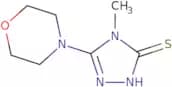 4-Methyl-5-(morpholin-4-yl)-4H-1,2,4-triazole-3-thiol