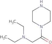 2-(Diethylamino)-1-(piperazin-1-yl)ethan-1-one