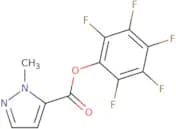 Pentafluorophenyl 1-methyl-1H-pyrazole-5-carboxylate