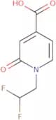1-(2,2-Difluoroethyl)-2-oxo-1,2-dihydropyridine-4-carboxylic acid