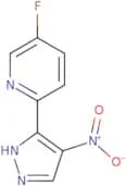 5-Fluoro-2-(4-nitro-1H-pyrazol-3-yl)pyridine