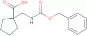 1-({[(Benzyloxy)carbonyl]amino}methyl)cyclopentane-1-carboxylic acid