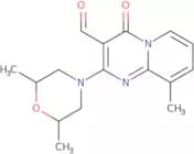 2-(2,6-Dimethyl-morpholin-4-yl)-9-methyl-4-oxo-4H-pyrido[1,2-a]pyrimidine-3-carbaldehyde