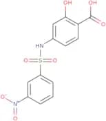 2-Hydroxy-4-(3-nitrobenzenesulfonamido)benzoic acid
