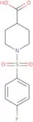 1-[(4-Fluorophenyl)sulphonyl]piperidine-4-carboxylic acid