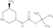 tert-butyl N-[(3S,5S)-5-methylpiperidin-3-yl]carbamate
