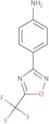 4-[5-(Trifluoromethyl)-1,2,4-oxadiazol-3-yl]aniline