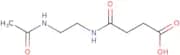 3-[(2-Acetamidoethyl)carbamoyl]propanoic acid