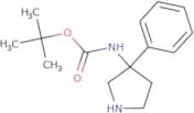 tert-Butyl N-(3-phenylpyrrolidin-3-yl)carbamate