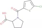 1-(5-Chlorothiophene-2-carbonyl)pyrrolidine-2-carboxylic acid