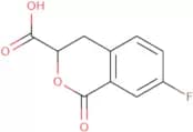 7-Fluoro-1-oxo-3,4-dihydro-1H-2-benzopyran-3-carboxylic acid