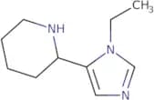 2-(1-Ethyl-1H-imidazol-5-yl)piperidine