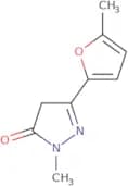 1-Methyl-3-(5-methylfuran-2-yl)-4,5-dihydro-1H-pyrazol-5-one