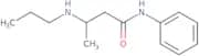 N-Phenyl-3-(propylamino)butanamide
