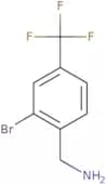 (2-Bromo-4-(trifluoromethyl)phenyl)methanamine