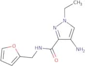 4-Amino-1-ethyl-N-[(furan-2-yl)methyl]-1H-pyrazole-3-carboxamide