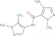 4-Amino-N-(1,5-dimethyl-1H-pyrazol-4-yl)-1-methyl-1H-pyrazole-5-carboxamide