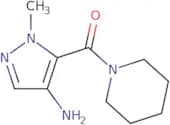 1-Methyl-5-(piperidine-1-carbonyl)-1H-pyrazol-4-amine