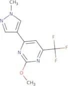 2-Methoxy-4-(1-methyl-1H-pyrazol-4-yl)-6-(trifluoromethyl)pyrimidine