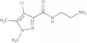 N-(2-Aminoethyl)-4-chloro-1,5-dimethyl-1H-pyrazole-3-carboxamide