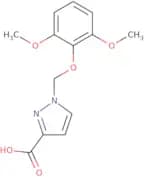 1-[(2,6-Dimethoxyphenoxy)methyl]-1H-pyrazole-3-carboxylic acid