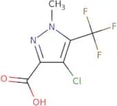 4-Chloro-1-methyl-5-(trifluoromethyl)-1H-pyrazole-3-carboxylic acid