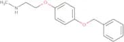 {2-[4-(Benzyloxy)phenoxy]ethyl}(methyl)amine