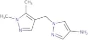 1-[(1,5-Dimethyl-1H-pyrazol-4-yl)methyl]-1H-pyrazol-4-amine