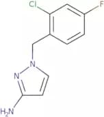 1-(2-Chloro-4-fluorobenzyl)-1H-pyrazol-3-amine