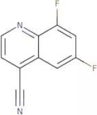 6,8-Difluoroquinoline-4-carbonitrile