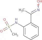 N-{2-[1-(Hydroxyimino)ethyl]phenyl}methanesulfonamide
