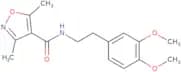 N-(2-(3,4-dimethoxyphenyl)ethyl)(3,5-dimethylisoxazol-4-yl)formamide
