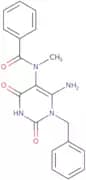 N-(6-Amino-1-benzyl-2,4-dioxo-1,2,3,4-tetrahydropyrimidin-5-yl)-N-methylbenzamide