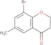 8-Bromo-6-methyl-3,4-dihydro-2H-1-benzopyran-4-one
