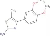 4-(3,4-Dimethoxyphenyl)-5-methyl-1,3-thiazol-2-amine