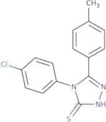 4-(4-Chlorophenyl)-5-(4-methylphenyl)-4H-1,2,4-triazole-3-thiol