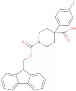 Fmoc-4-(4-fluorophenyl)-piperidine-4-carboxylic acid