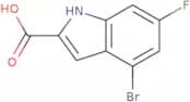 4-Bromo-6-fluoro-1H-indole-2-carboxylic acid