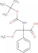 2-{[(tert-Butoxy)carbonyl]amino}-3-methoxy-2-phenylpropanoic acid
