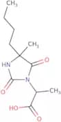 2-(4-Butyl-4-methyl-2,5-dioxoimidazolidin-1-yl)propanoic acid