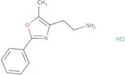 2-(5-Methyl-2-phenyl-1,3-oxazol-4-yl)ethan-1-amine hydrochloride