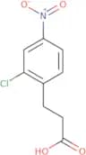 3-(2-Chloro-4-nitrophenyl)propanoic acid